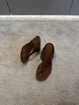 Advance Purchase Made-To-Order (MTO) Leather Heeled Sandals