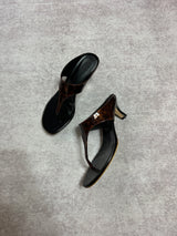 Advance Purchase Made-To-Order (MTO) Leather Heeled Sandals