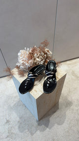Advance Purchase Made-To-Order (MTO) Leather Heeled Sandals