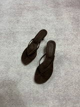 Advance Purchase Made-To-Order (MTO) Leather Heeled Sandals