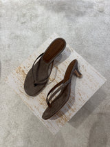 Advance Purchase Made-To-Order (MTO) Leather Heeled Sandals