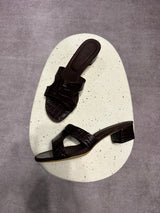 Advance Purchase Made-To-Order (MTO) Leather Heeled Sandals