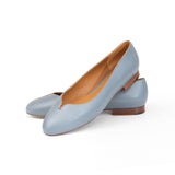 Group Made-To-Order (GMTO) Yumi Ballet Flat in Classic Cemento Leather