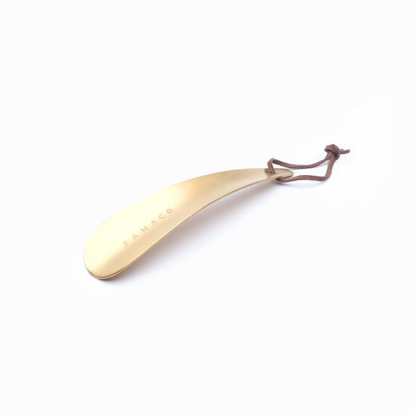 Famaco Brass Shoe Horn (Matte)