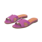 Group Made-To-Order (GMTO) Yumi Slide in Classic Orchidea Leather